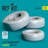 RESKIT RS32-0541 A-10 Thunderbolt II (weighted) wheels set (3D Printed) (1/32)